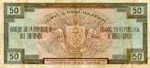 Burundi 50 Franc, back