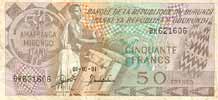 Burundi 50 — front
