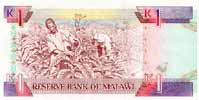 Malawi 5 Kwacha, back