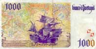 Portugal 1000 Escudo, back