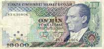 Türkiye 10 — front