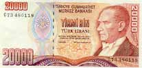 Türkiye 20 — front