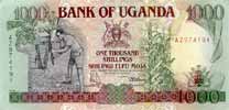 Uganda 1000 — front