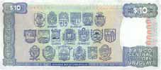 Uruguay 10 Peso, back