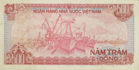 Vietnam 500 Dong, back