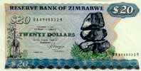 Zimbabwe 20 — front